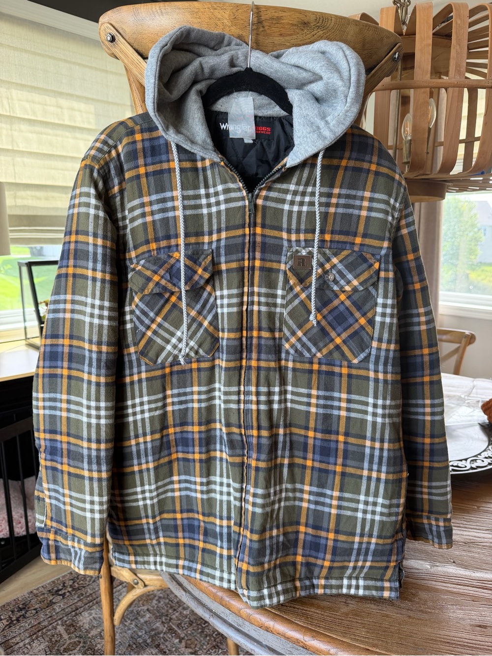 Wrangler Riggs workwear plaid